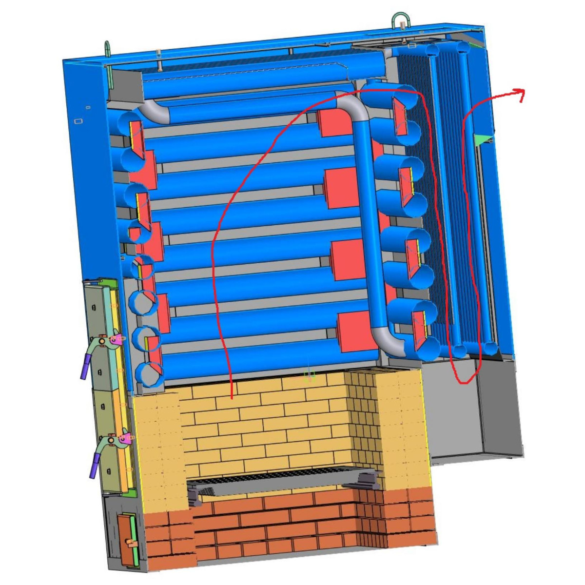 Твердотопливный котел КВТ-400М с механизированной загрузкой топлива (пеллет) (2) Твердотопливный котел КВТ-400М с механизированной загрузкой топлива (пеллет) (3)