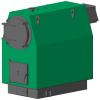 Твердотопливный котел КВТ 100-П-Ж