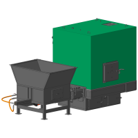 Твердотопливный котел КВТ 100М-ШР